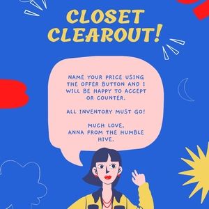 ‼️CLOSET CLEAROUT‼️